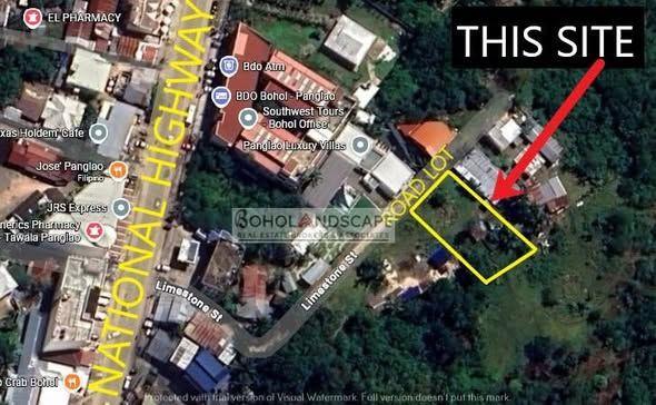 Lot for Sale Near Alona Beach, Tawala, Panglao - 540 sqm Titled Lot