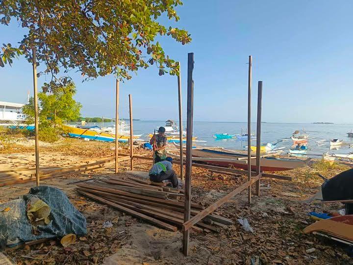 Beachfront White Beach Lot with Island Views in Doljo, Panglao - 1,788 sqm