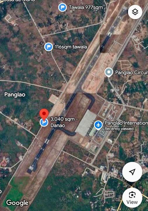 3,040 sqm Commercial Land Adjacent to Panglao Airport - PHP 5,000/sqm